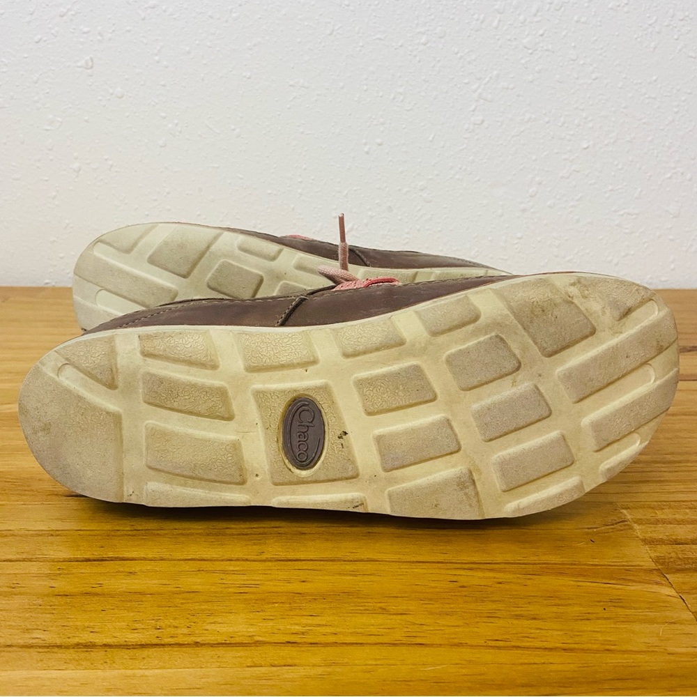 Chaco Caribou Brown and Pink Loafer Shoe - Picture 8 of 10